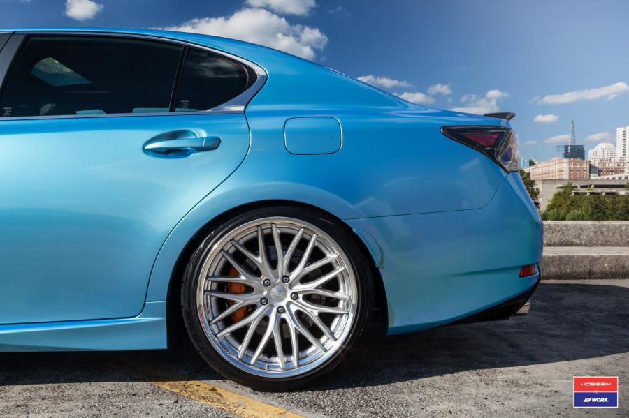  Lexus GS F on Vossen Wheels (VWS-2) 2016 года  (фото 7 из 22)
